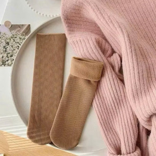 Combo 10 Đôi ,20 đôi  Vớ Lót Lông Nỉ Sinh Nhiệt Cổ Cao Giữ Ấm Mùa Đông