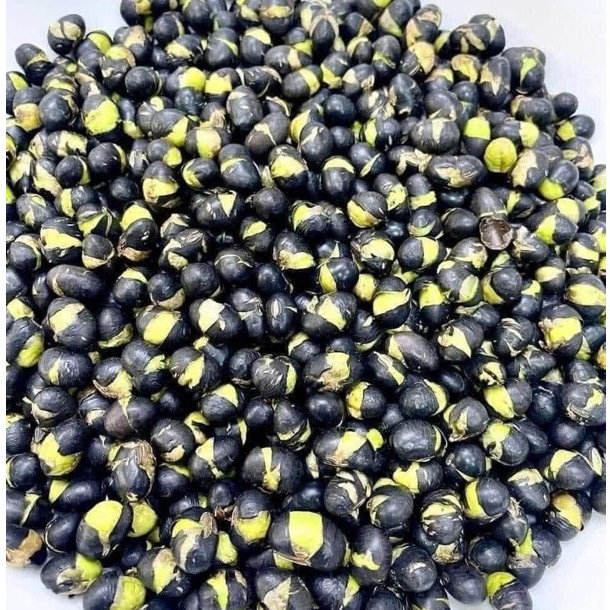 1Kg Đậu Rang Xanh Lòng Rang Chín - Date mới Giòn Thơm Ngon - Vị vừa ăn