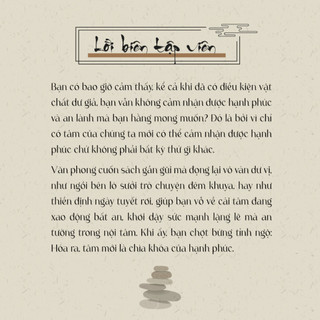 Sách - Hạnh Phúc Từ Tâm - Tiên Phong Books