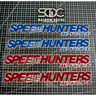 Tem Sticker DTF Dán Phuộc/Dán Gắp Carbon Fiber SpeedHunters Japan 2025 - Có 2 Màu Sắc |SGDC - 1 Cặp|