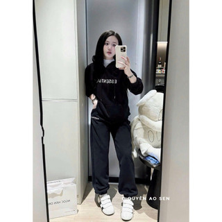 SET NỈ MŨ ESSE MIX QUẦN ỐNG BO HOT