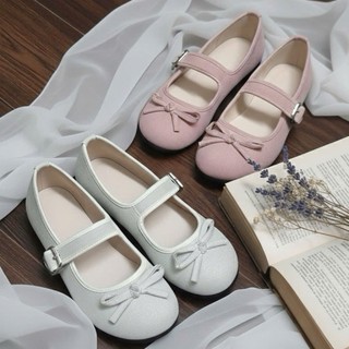 Giày Mary Jane Nữ Da Lộn Hàn Quốc, phối nơ siêu bền êm chân MS 428
