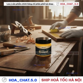 (TẶNG 10 KHĂN) COMBO 2 Sáp Ong Đánh Bóng Đồ Gỗ Beewax, Làm Sạch, Phục Hồi, Che Xước, Dưỡng Ẩm Chống Mốc 100% Tự Nhiên80G