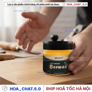 (TẶNG 10 KHĂN) COMBO 2 Sáp Ong Đánh Bóng Đồ Gỗ Beewax, Làm Sạch, Phục Hồi, Che Xước, Dưỡng Ẩm Chống Mốc 100% Tự Nhiên80G