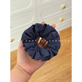 Scrunchies 13cm 2 Lớp Vải Denim Xinh Xắn • Mây Fashion Jewelry - C725.36