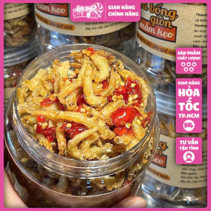 CÁ BỐNG GIÒN MẮM KẸO ĐẬM ĐÀ Hũ 300gr, Đặc sản quà quê - Ăn vặt Su Xoắn