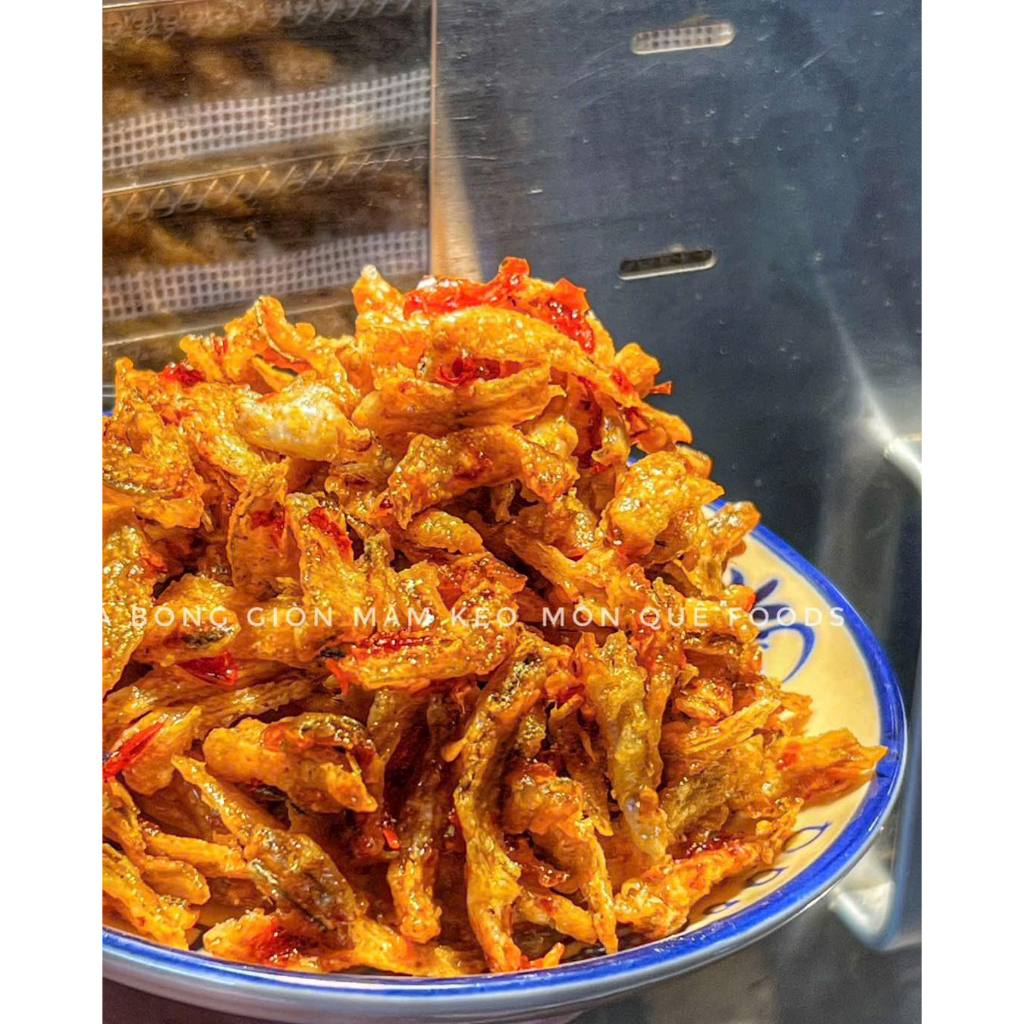 CÁ BỐNG GIÒN MẮM KẸO ĐẬM ĐÀ Hũ 300gr, Đặc sản quà quê - Ăn vặt Su Xoắn
