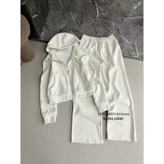 Set nỉ mũ trơn QC