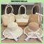 Combo túi mũ đi biển cho bạn gái Mũ cói nơ ren đi biển phong cách vintage BELLA