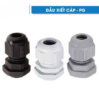 Ốc Siết Cáp Nhựa Chống Nước PG7 PG9 PG11 PG13.5 PG16 PG19 PG21 PG25
