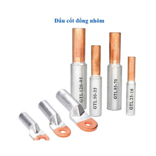 Ống Nối Đồng Nhôm GTL16 GTL25 GTL35 GTL50 GTL70 GTL95 – Cos Nối Trung Gian Cáp Đồng Nhôm