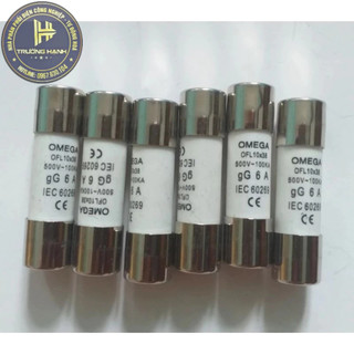 RUỘT CẦU CHÌ SỨ RT18 1A 2A 3A 4A 5A 6A 10A 16A 20A 32A  Lõi Cầu Chì Ống Sứ Dùng Cho Hộp Cầu Chì RT18