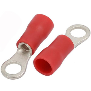 100 Đầu Cos Tròn Chữ O RV – RNB Nhiều Kích Thước, Cos Tròn Bọc Nhựa Đấu Nối Dây Điện - Túi 100 Chiếc