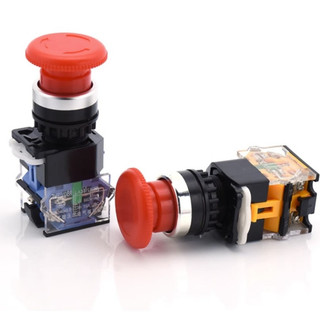 Nút Dừng Khẩn Cấp Phi 22 CML LA39-STOP – Nút STOP Emergency 2NO 2NC Gắn Tủ Điện