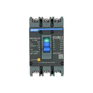 Aptomat MCCB CHINT NXM Đen – NM1 Trắng 30S–125S Attomat Khối Bảo Vệ Quá Tải Ngắn Mạch Cho Tủ Điện