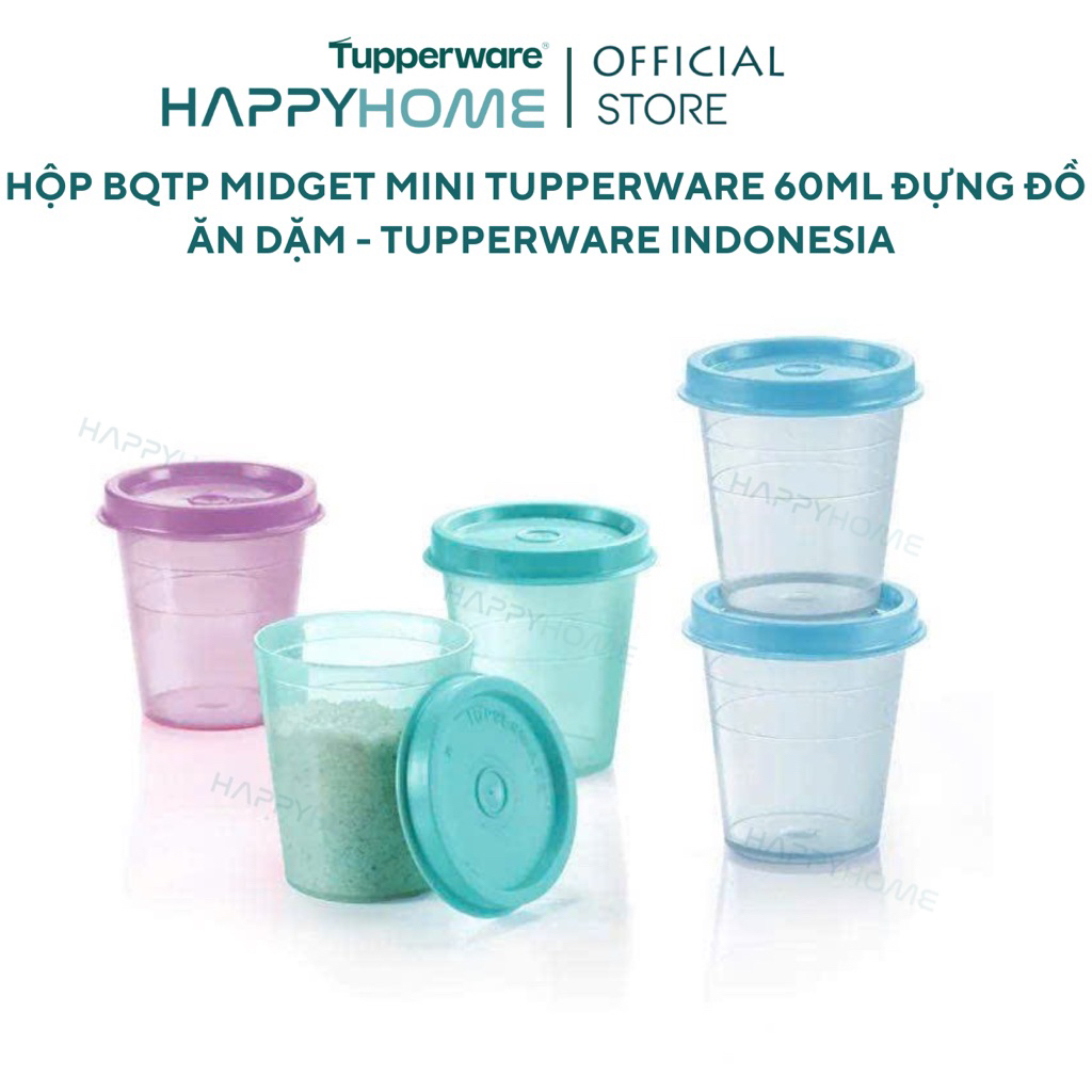 Hộp Mini TUPPERWARE Midget Mini 15ml 60ml 110ml Chính Hãng Bảo Hành ...