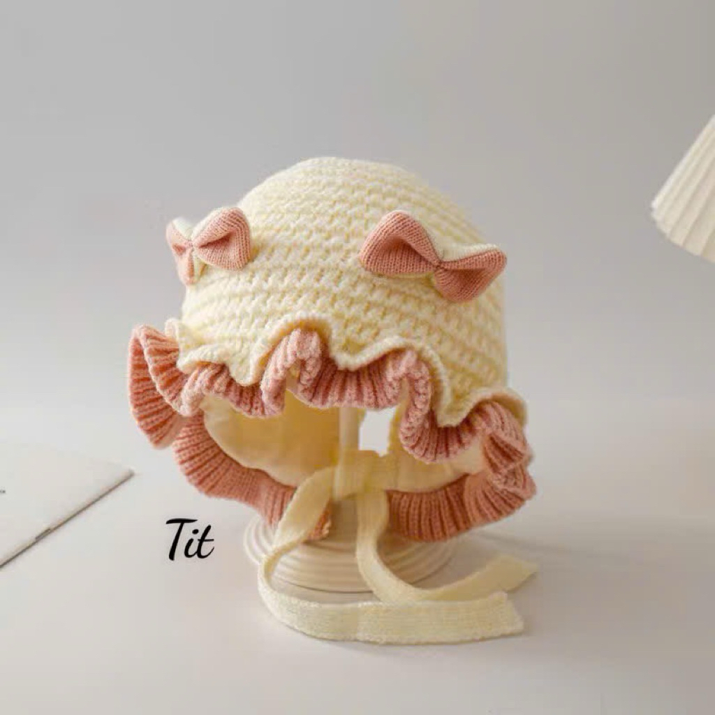 Mũ bèo nơ cho bé trai bé gái - Mũ nón cho bé có dây buộc