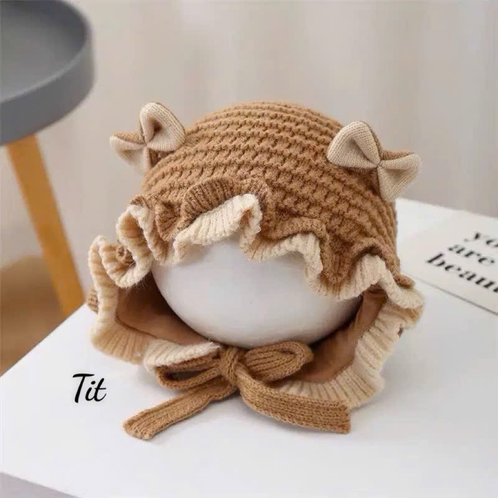 Mũ bèo nơ cho bé trai bé gái - Mũ nón cho bé có dây buộc