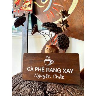 PHÔI BẢNG GỖ ĐỂ QUẦY - TREO IN THEO YÊU CẦU • IN UV SANG TRỌNG • ĐỘ BỀN CAO