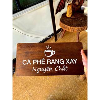 PHÔI BẢNG GỖ ĐỂ QUẦY - TREO IN THEO YÊU CẦU • IN UV SANG TRỌNG • ĐỘ BỀN CAO