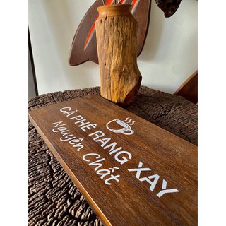 PHÔI BẢNG GỖ ĐỂ QUẦY - TREO IN THEO YÊU CẦU • IN UV SANG TRỌNG • ĐỘ BỀN CAO