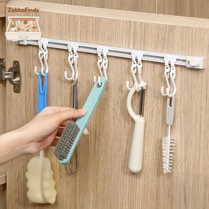 Thanh Treo Tường Tự Dính Chống Va Đập - Móc Tháo Rời Tiện Lợi - Nhựa Dẻo Cao Cấp - Đa Năng