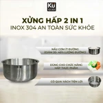 Nồi cơm điện KUCHEN KU RCDP3003 - 2 lòng nồi cao cấp - 10 chức năng I Bảo hành chính hãng 3 Năm — ảnh 6