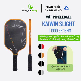 Vợt Pickleball KAIWIN SLIGHT T1000 3K 16mm chính hãng, vợt pickleball carbon 3 thegioidotap