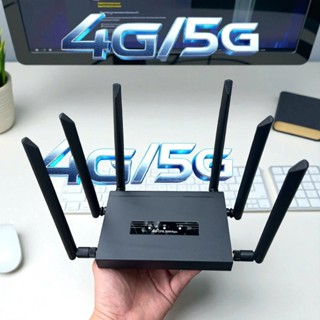Bộ phát WiFi 6 từ SIM X600 – 6 anten, vỏ kim loại, sóng mạnh là dòng wifi công nghiệp