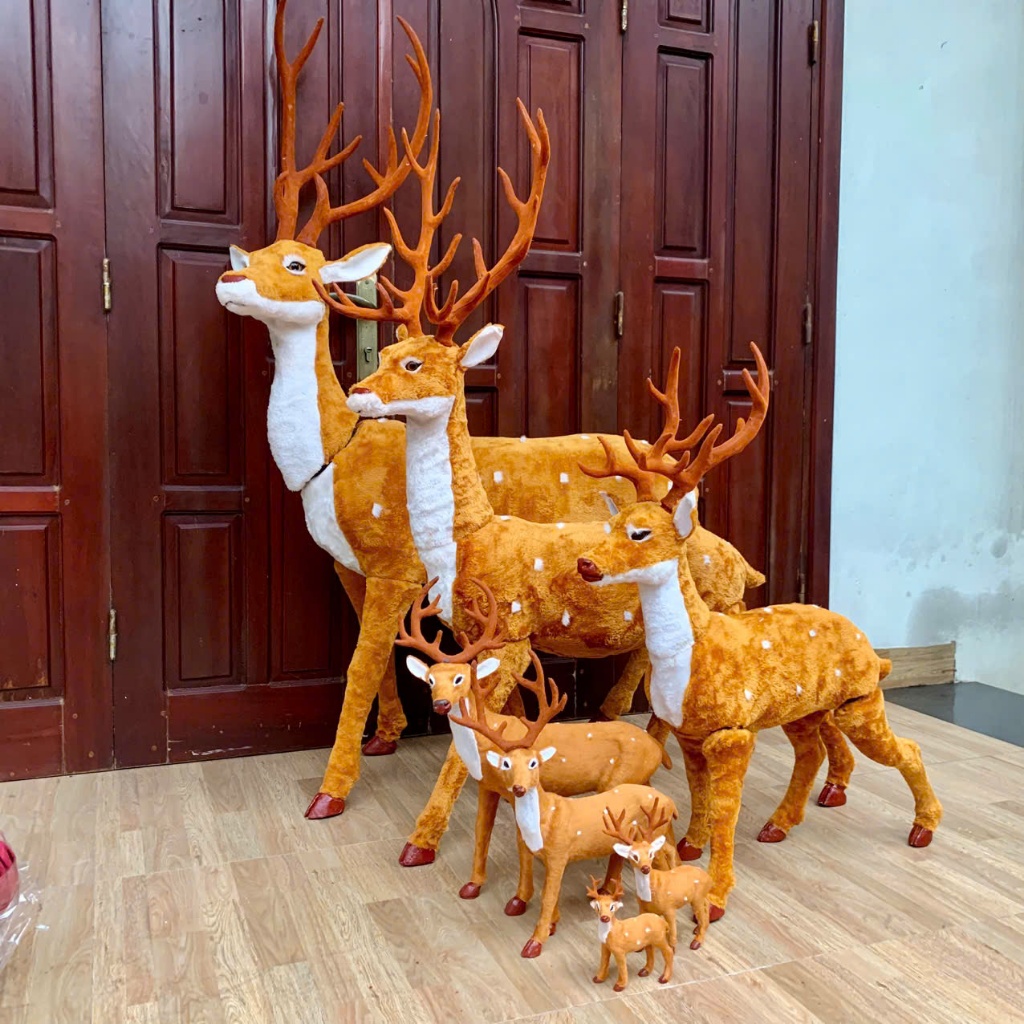 Tuần lộc trang trí Giáng Sinh - Hươu của ông già Noel