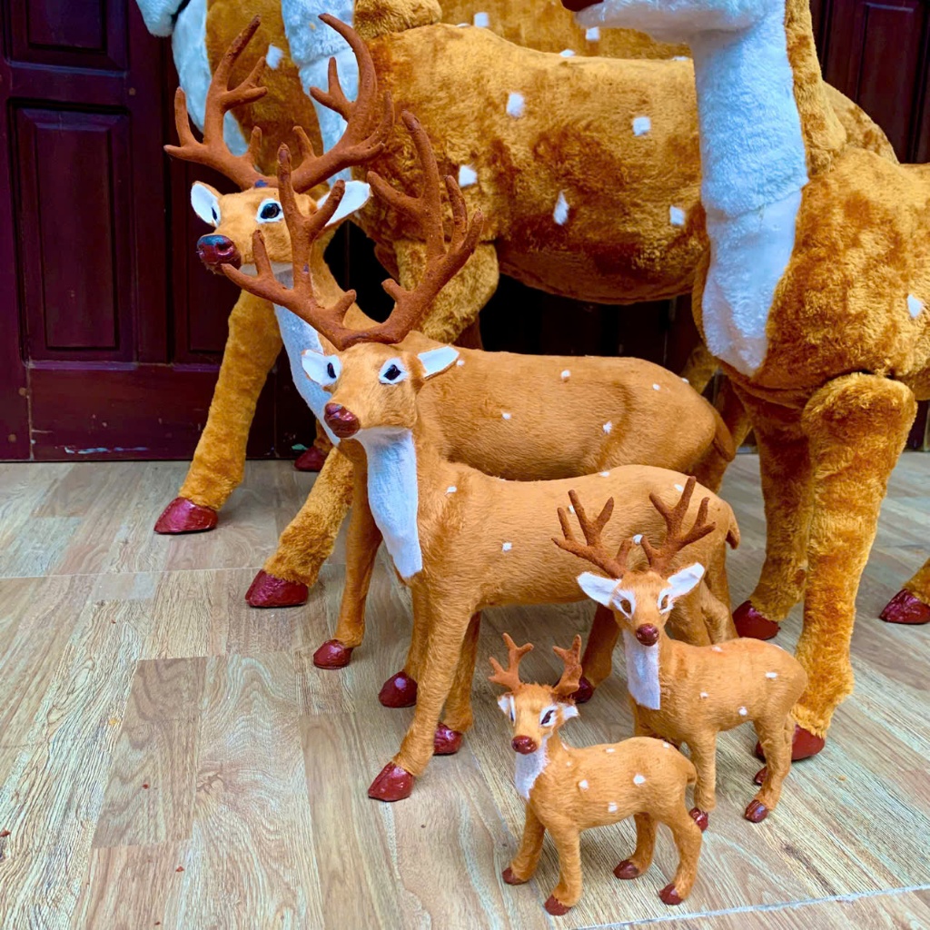 Tuần lộc trang trí Giáng Sinh - Hươu của ông già Noel