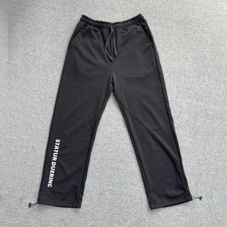 Quần dài Jogger nam nữ ống rộng thêu chữ STATUR thể thao chất nỉ dài phong cách trẻ trung - K1