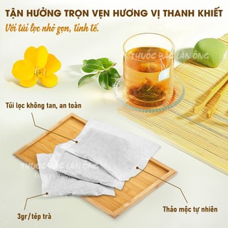 Trà phan tả diệp túi lọc, trà thảo mộc bịch 30 tép x 3g, đậm hương vị trà - Lãn Ông