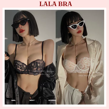 Áo Lót Ren - Áo Ngực Bra Ren 2 Dây Áo Bra Có Mút , Áo Lót Bra Nữ , Bra Có Mút Gợi Cảm - LALA BRA - W0315