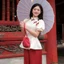 Set đồ lam, set tiểu thư mặc Tết cổ phong chất Gấm áo hoa tay búp đính ngọc nơ kèm quần Tuyết Nhung
