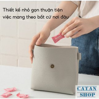 Bịch 100 Viên Khăn Giấy Nén Mini Du Lịch Tiện Lợi Gọn Nhẹ Ngâm Nước Nở Thành Khăn Lớn-GD837-KnenZipH