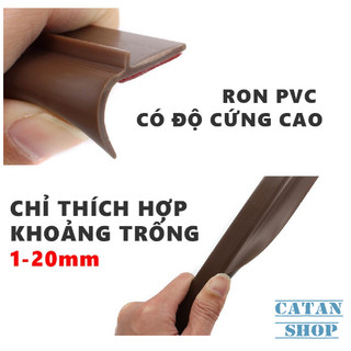 (Chọn Màu) Gioăng cửa cao su 90cm dán chặn khe cửa dán chống bụi ngăn gió lùa