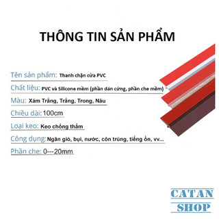 Ron Chắn Chặn Cửa 1 Mét, Thanh Chặn Cửa Chống Gió Lùa, Cách Âm, Giữ Nhiệt Điều Hòa GD725-Ron100