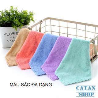 Khăn mặt lông cừu hàn quốc 30x50cm loại xịn siêu mềm mịn , siêu thấm nước GD389-KhanHQ-KMat