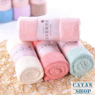 Khăn mặt lông cừu hàn quốc 30x50cm loại xịn siêu mềm mịn , siêu thấm nước GD389-KhanHQ-KMat