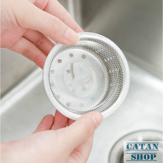 Túi 100 lưới lọc rác bồn rửa chén giúp cho bồn rửa chén không bị nghẽn tắc do rác GD457-LuoiLR100