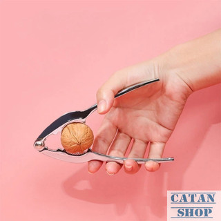 Dụng cụ nhà bếp, Kìm đa năng, Kềm kẹp càng cua, vỏ quả óc chó, hạt Macca, hạt phỉ, bạch quả, hạt dẻ_HK039(bạc)