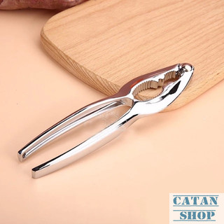 Dụng cụ nhà bếp, Kìm đa năng, Kềm kẹp càng cua, vỏ quả óc chó, hạt Macca, hạt phỉ, bạch quả, hạt dẻ_HK039(bạc)