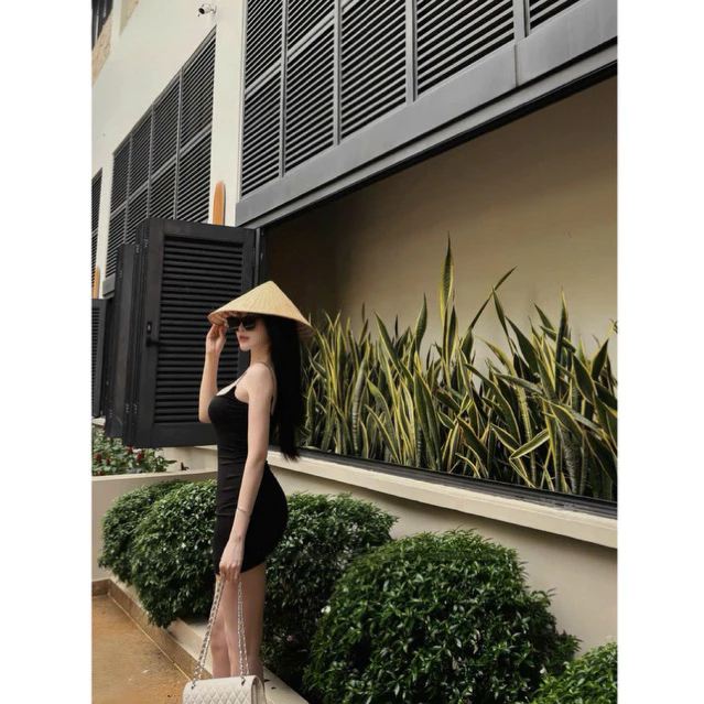 | LYN WEAR | (KÈM MÚT) Đầm body hai dây sợi bún tôn dáng V1 chất thun gân rip mềm mịn co giãn nhẹ mặc cực tôn dáng