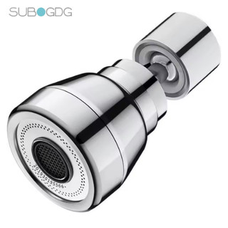 SUBOGDG Vòi bếp xoay 360 độ, vòi phun sục khí, bộ lọc vòi tiết kiệm nước, đầu nối vòi tắm