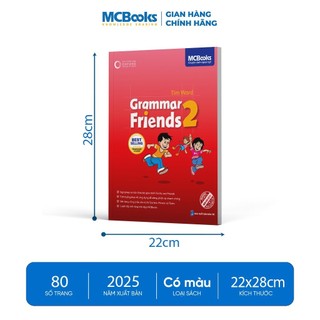 Sách - Grammar Friends - Tài liệu học tiếng Anh chuẩn quốc tế cho trẻ từ 6 tuổi- Cấp độ Starters
