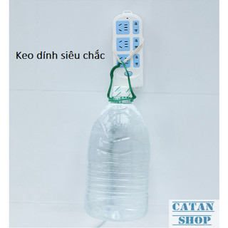 Bộ dụng cụ treo cố định ổ cắm điện trượt thẳng siêu tiện dụng an toàn cho bé, giá đỡ các vật dụng gia đình
