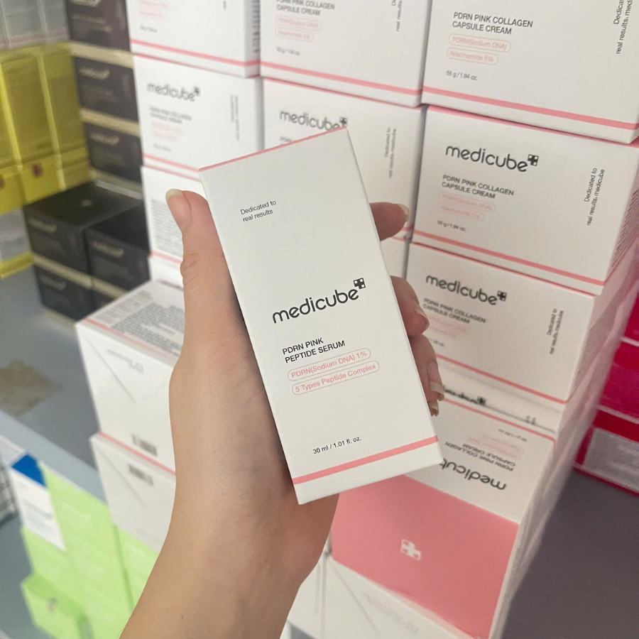 Serum Phục Hồi Medicube PDRN Pink Peptide Serum 30ml 50ml