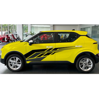 Tem 2 bên Sườn Xe Ô tô VF5-Team Decal Oto-Cực Chất, Hàng 3 Lớp Chất Lượng Cao-vf3-Vf5-Vf6-Vf7-Vf8-Vf9