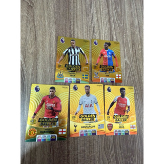 [ MS76 ] Thẻ Lẻ Cầu Thủ Bóng Đá PANINI Permier League Golden Baller 2024/25 24/25  như hình ( MS 76 )